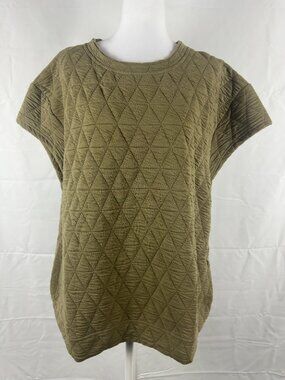 SEE N BE SEEN Plus Size Quilted Textured Top 3X – NWT, Fall